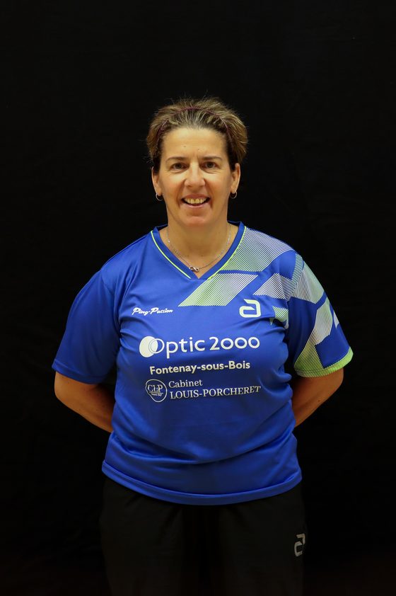 Stéphanie Jourdan, entraîneure à l’USFTT