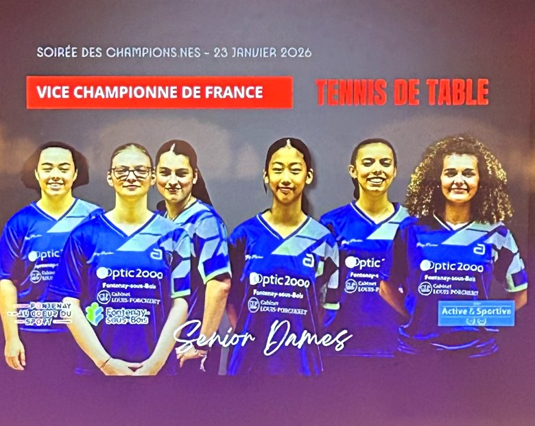 2025 — l'équipe 2 Dames vice-championne de France de Nationale 2 2025 — l'équipe 2 Dames vice-championne de France de Nationale 2