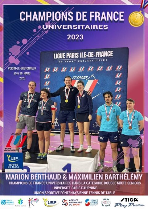 Marion — Championne universitaire (2023)