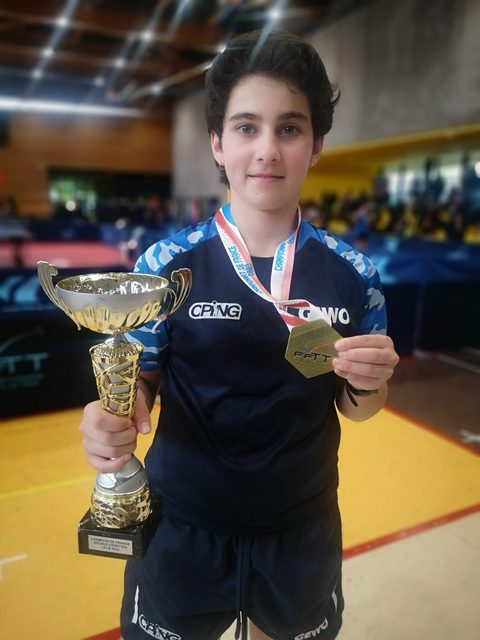 Juliette — Championne de France double cadettes (2023) Juliette — Championne de France double cadettes (2023)