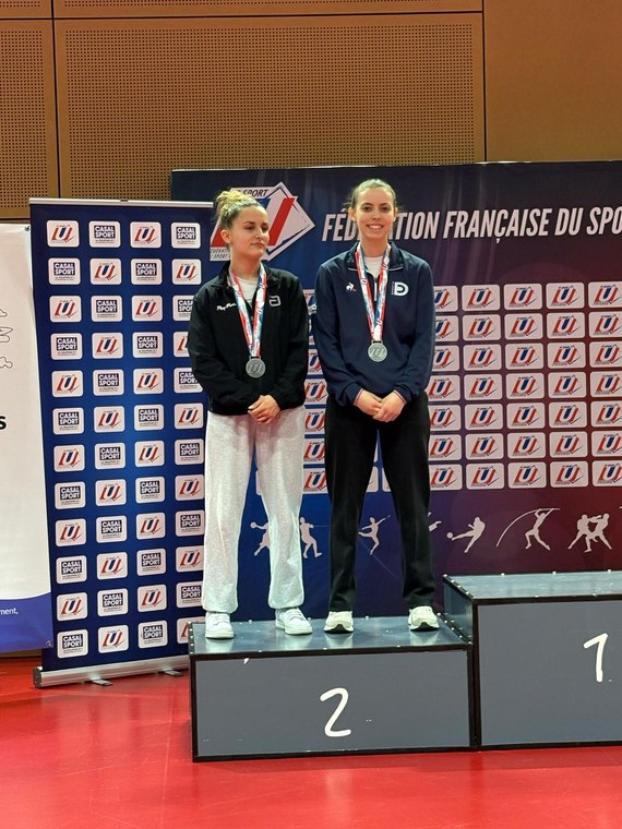 2025 — Clara Collinet, vice-championne de France universitaire 2025 — Clara Collinet, vice-championne de France universitaire