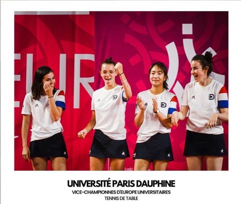 Aline — Vice-championne Europe universitaire (2022)