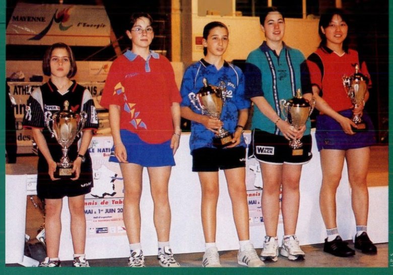 2003 — podium du Challenge national Bernard Jeu (France Tennis de Table) 2003 — podium du Challenge national Bernard Jeu (France Tennis de Table)