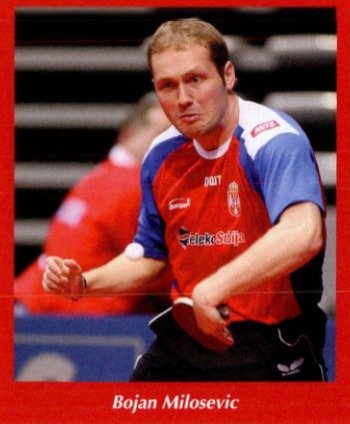 2008 — portrait de Bojan Milosevic (France Tennis de Table n°842)