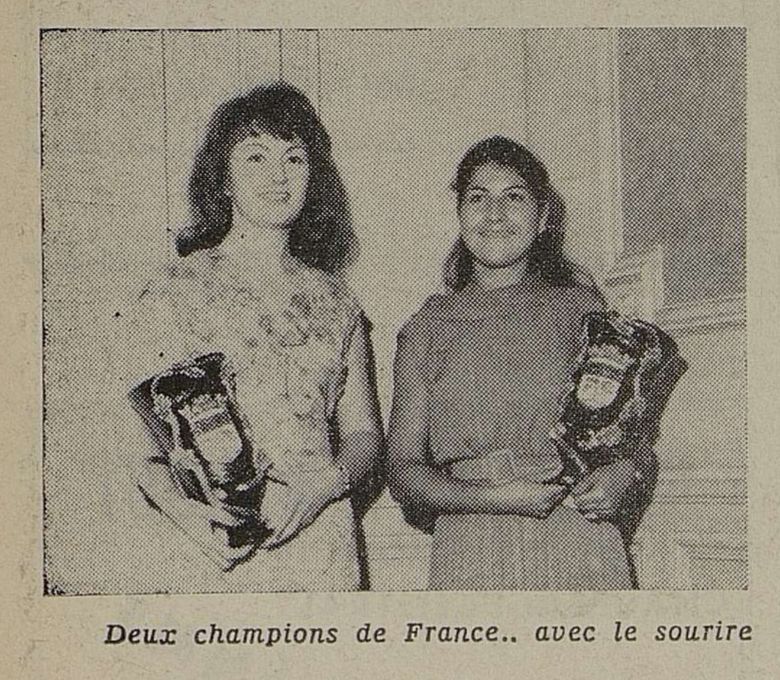 1966 — Jeannette Gernot et Alima Mokhtari (Bulletin municipal n°179) 1966 — Jeannette Gernot et Alima Mokhtari (Bulletin municipal n°179)